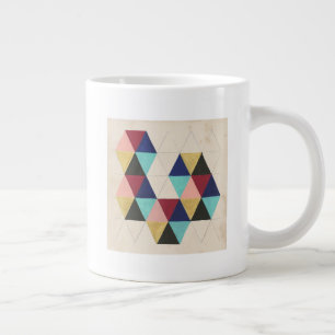 Geometrisch patroon Play III Grote Koffiekop