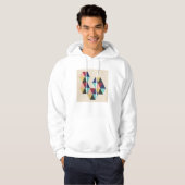 Geometrisch patroon Play III Hoodie (Voorkant volledig)