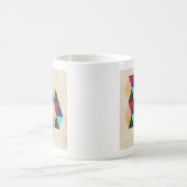 Geometrisch patroon Play III Koffiemok (Center)