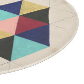 Geometrisch patroon Play III Snijplank (Hoek)