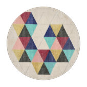 Geometrisch patroon Play III Snijplank (Voorkant)