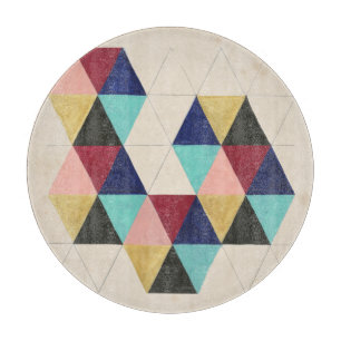 Geometrisch patroon Play III Snijplank