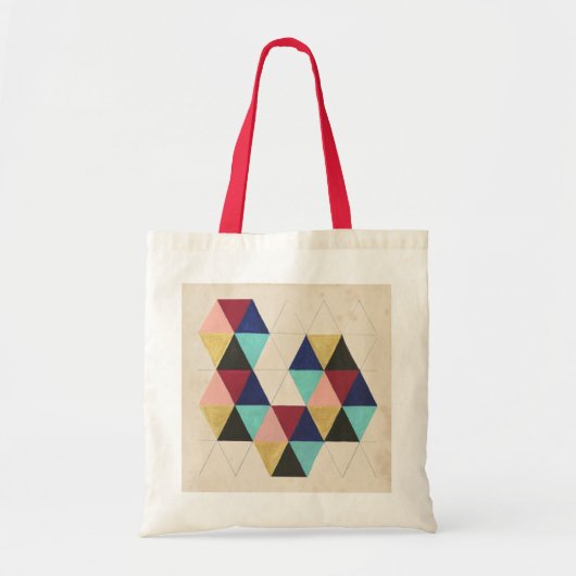 Geometrisch patroon Play III Tote Bag (Voorkant)