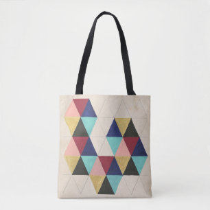Geometrisch patroon Play III Tote Bag