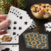 Geometrisch patroon pokerkaarten (Insitu)