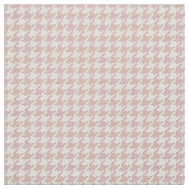 Geometrisch patroon roze en witte dieptand stof