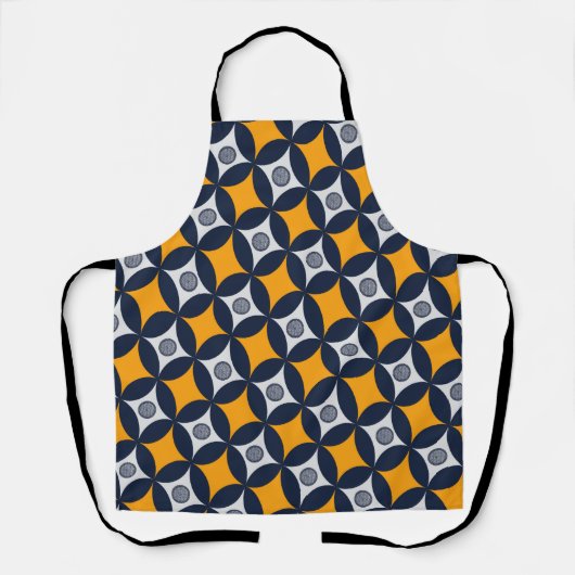 Geometrisch patroon schort (Voorkant)
