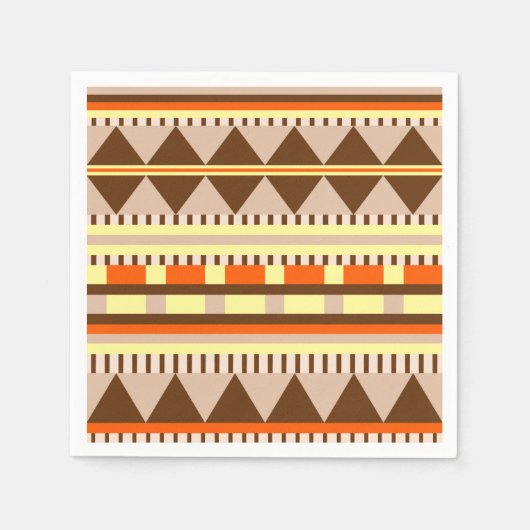 Geometrisch patroon servet (Voorkant)
