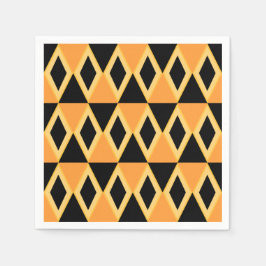 Geometrisch patroon servet