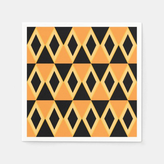 Geometrisch patroon servet (Voorkant)