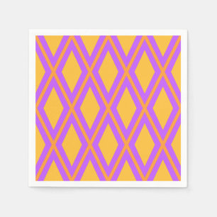 Geometrisch patroon servet