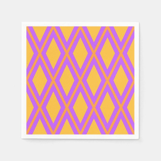 Geometrisch patroon servet (Voorkant)