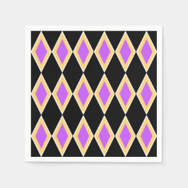 Geometrisch patroon servet