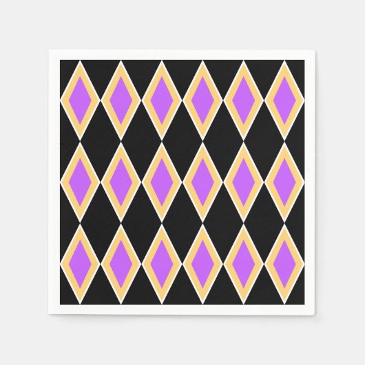 Geometrisch patroon servet (Voorkant)