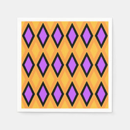 Geometrisch patroon servet