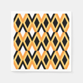 Geometrisch patroon servet
