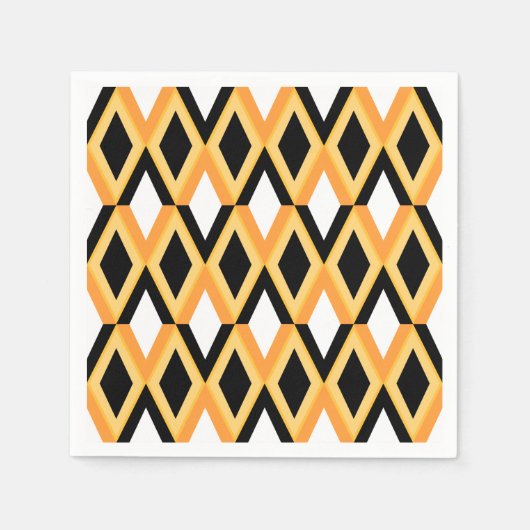 Geometrisch patroon servet (Voorkant)