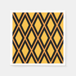 Geometrisch patroon servet