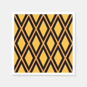 Geometrisch patroon servet