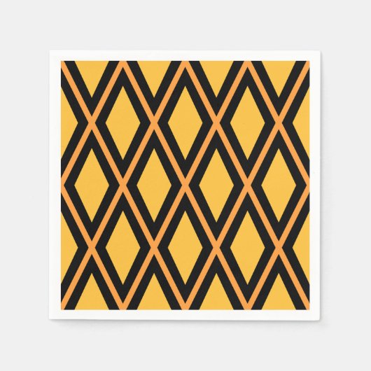 Geometrisch patroon servet (Voorkant)