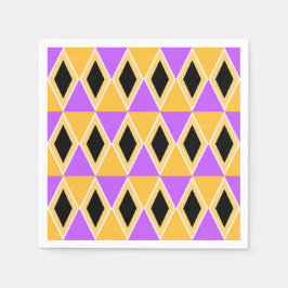 Geometrisch patroon servet