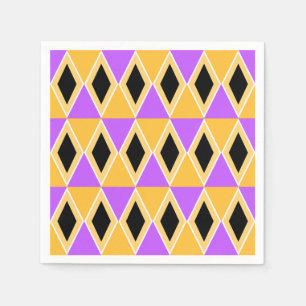 Geometrisch patroon servet