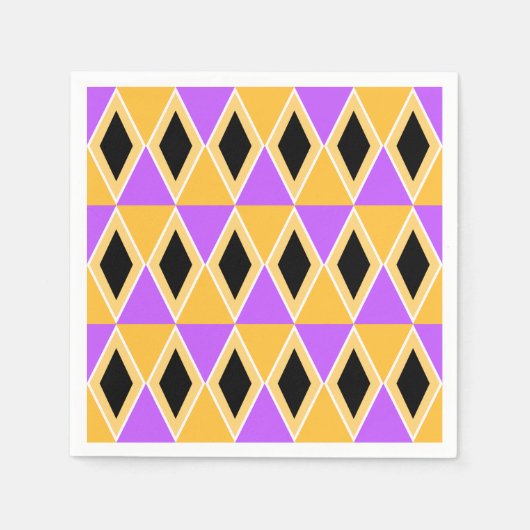 Geometrisch patroon servet (Voorkant)