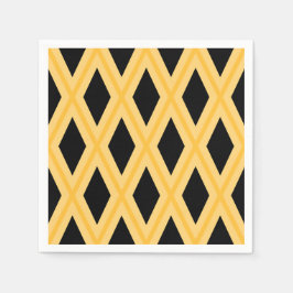 Geometrisch patroon servet