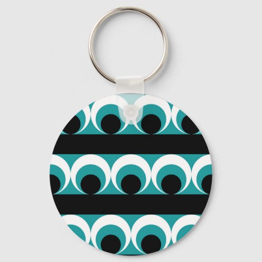 Geometrisch patroon sleutelhanger (Voorkant)