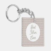  geometrisch patroon sleutelhanger (Voorkant Links)