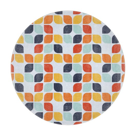 geometrisch patroon snijplank (Voorkant)