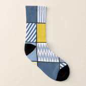Geometrisch patroon sokken (Rechts - buiten)