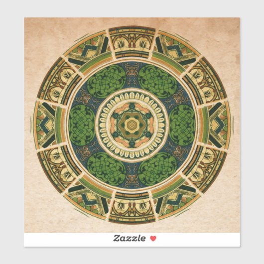 Geometrisch patroon Sticker (Vel)