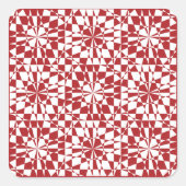 Geometrisch patroon Sticker (Voorkant)