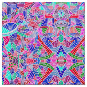 Geometrisch patroon stof (Close Up)