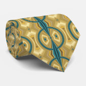 Geometrisch patroon stropdas (Opgerold)