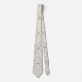 Geometrisch patroon stropdas (Voorkant)