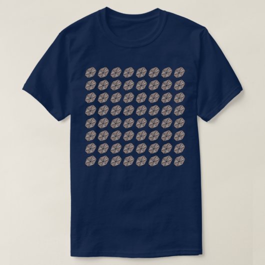 Geometrisch patroon t-shirt (Design voorkant)