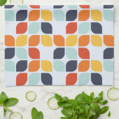 geometrisch patroon theedoek (Gevouwen)