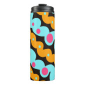 Geometrisch patroon thermosbeker (Voorkant)