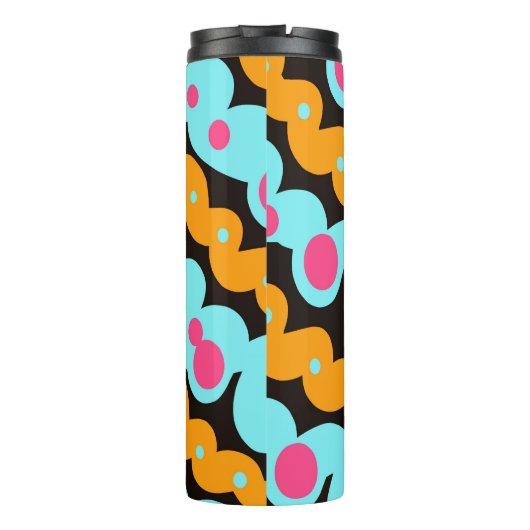 Geometrisch patroon thermosbeker (Achterkant)