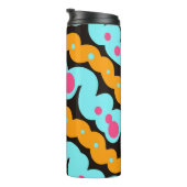 Geometrisch patroon thermosbeker (Geroteerd rechts)