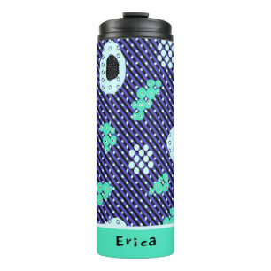 Geometrisch patroon thermosbeker