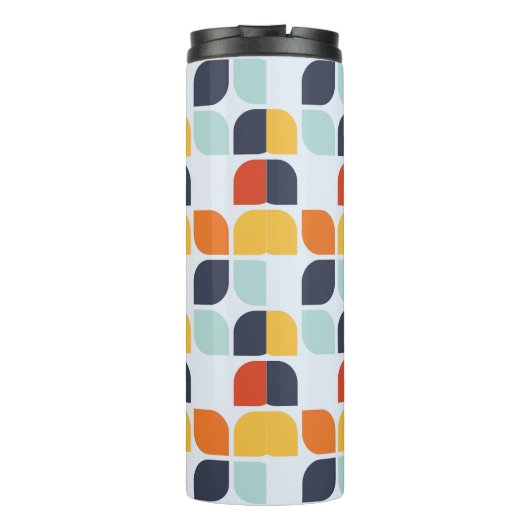  geometrisch patroon thermosbeker (Achterkant)