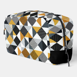 Geometrisch patroon toilettasje
