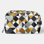 Geometrisch patroon toilettasje (Achterkant)
