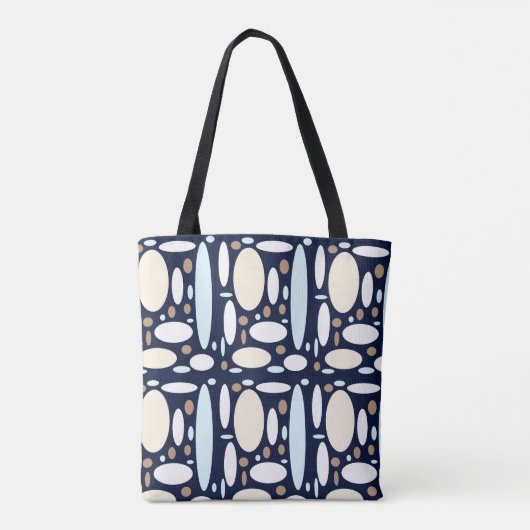 Geometrisch patroon tote bag (Achterkant)