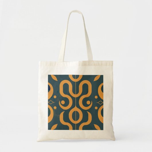 Geometrisch patroon tote bag (Voorkant)
