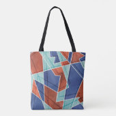 Geometrisch patroon tote bag (Achterkant)