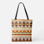 Geometrisch patroon tote bag (Achterkant)